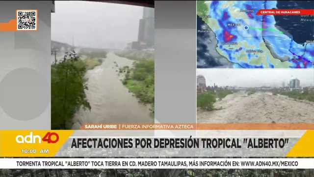 ¡Emergencia en Monterrey! Afectaciones por la tormenta tropical “Alberto”