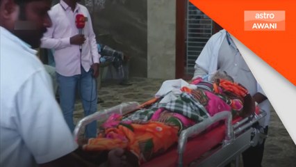 Angka kematian di selatan India meningkat kepada 34 orang