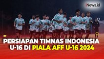 Timnas Indonesia U-16 Gelar Latihan, Siap Kejutkan Singapura di Laga Perdana Piala AFF U-16 2024