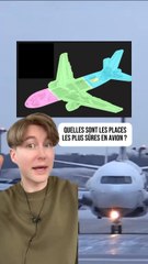 Les sièges les plus sûrs dans un avion ✈️