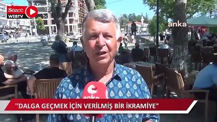 Emekli yurttaş Ziver Kaplan: "3 bin lira bizim için dalga geçmek için verilmiş bir ikramiye"
