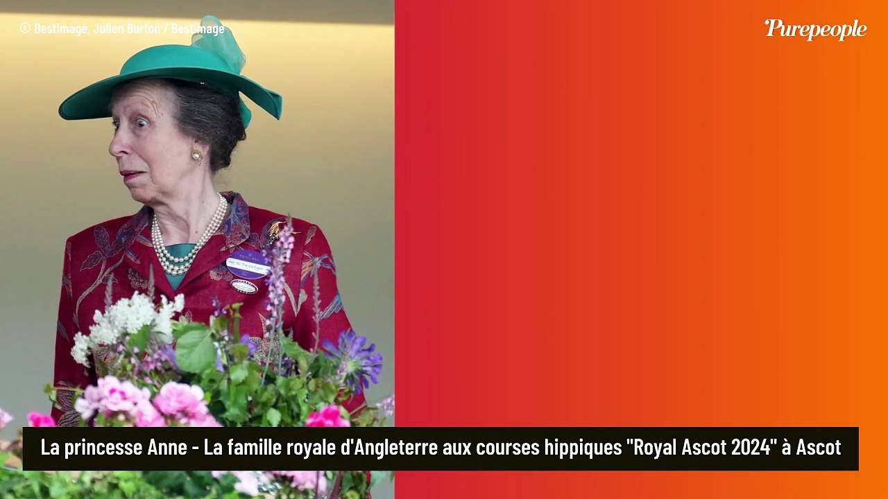 PHOTOS Charles III : Sa soeur Anne prise en flagrant délit de grimaces, elle se lâche à Royal Ascot et on l'a rarement vue comme ça !