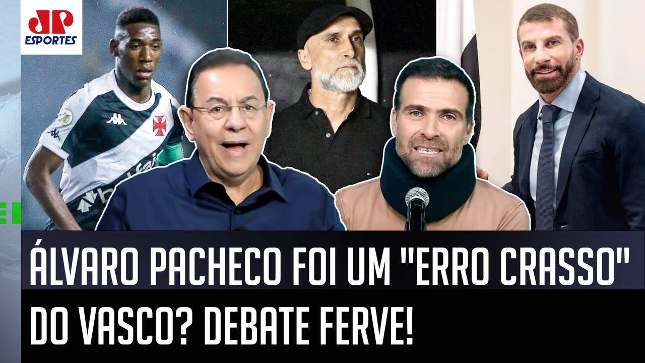 "NÃO! ISSO NÃO FAZ O MENOR SENTIDO! Cara, esse TÉCNICO do Vasco..." DEMISSÃO IMINENTE FERVE DEBATE!