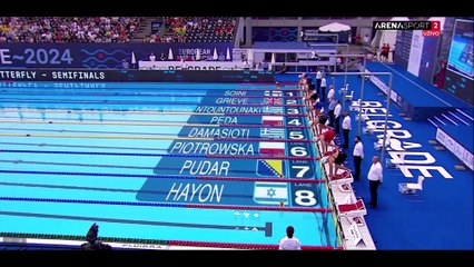 Lana Pudar 100m delfin polufinale