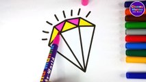 Simple Easy Diamond Painting & Coloring Page Marker Pen for Kids & Toddler | Chunnu Munnu Kids World