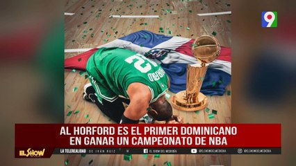 ¡Exclusiva! Al Horford da sus primeras declaraciones a El Show del Mediodía