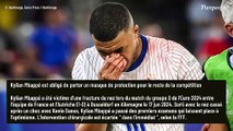 Kylian Mbappé : Premières photos du capitaine des Bleus avec son masque dont le look a été bien réfléchi