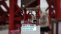 Alberto se debilita a depresión tropical tras tocar tierra