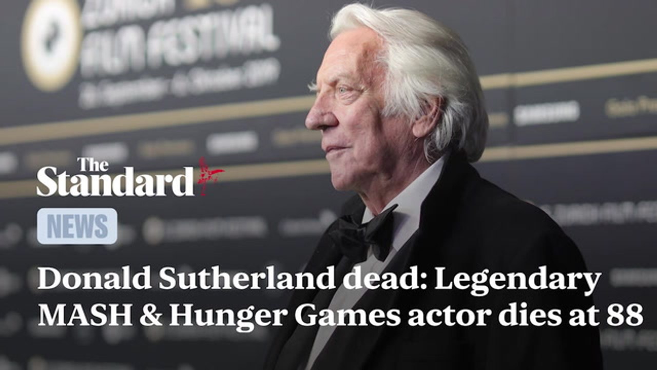 Donald Sutherland dead: Legendary MASH and Hunger Games actor dies at 88
