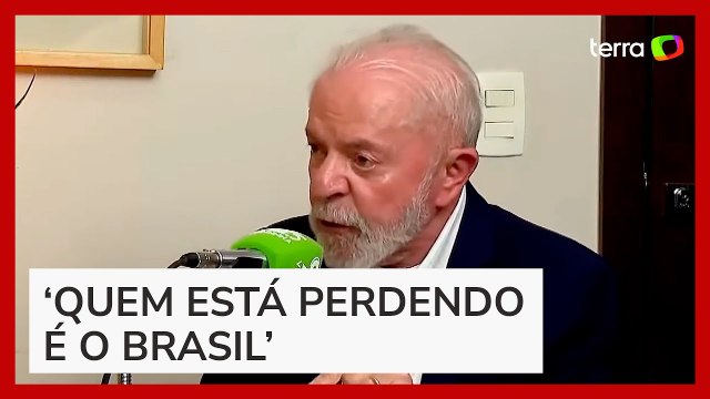 Lula lamenta manutenção da Selic e acusa bancos privados de gostar de ganhar dinheiro com juro alto
