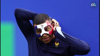 Así es la máscara de Mbappé cómo protege la nariz, precio y de qué está hecha