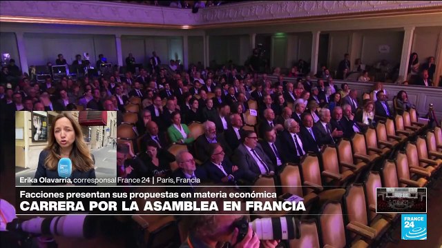 Informe desde París: facciones políticas presentan propuestas en materia económica