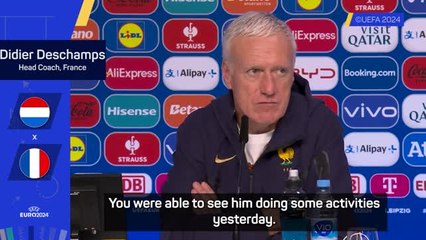 Mbappe could feature against Netherlands - Deschamps