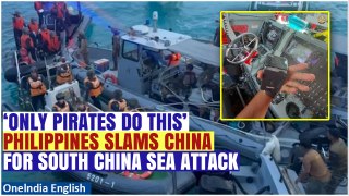 DRAMATIC! Chinese Troops Armed With Axes, Knives, Attack Filipino Navy Boats In South China Sea