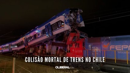 Colisão mortal de trens no Chile