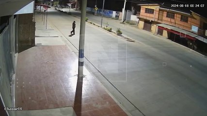 Motociclista sobrevivió a un aparatoso accidente de tránsito en Capinota