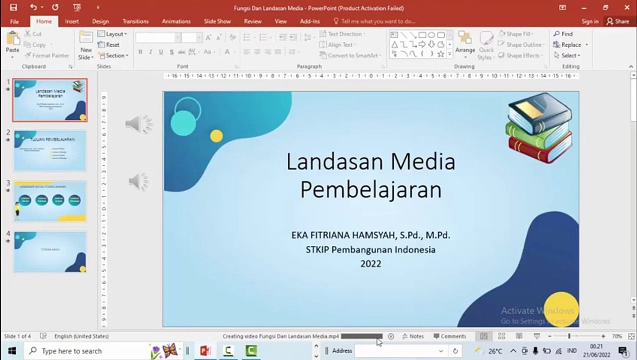 How to convert PPT to Video
