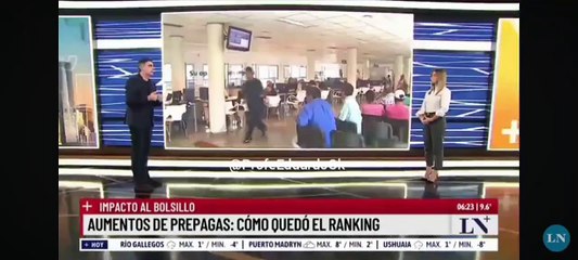 Laje contra Milei y la cartelización de las prepagas