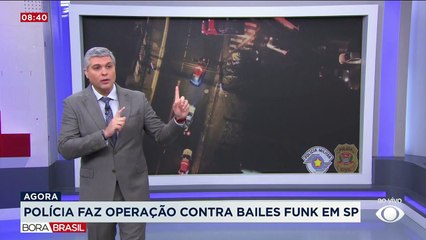 Polícia faz operação contra bailes funk envolvidos com lavagem de dinheiro em SP