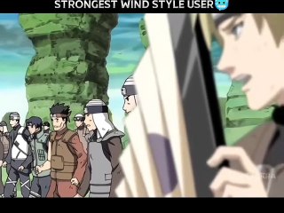 Strongest Wind Style User�� #naruto #shorts #anime-(1080p60)