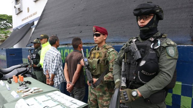 Capturados dos presuntos disidentes de las Farc relacionados a ataques terroristas en Valle del Cauca