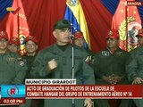 Vpdte. Sec. Padrino López lidera acto de graduación de pilotos de la Escuela de Combate de la AMB