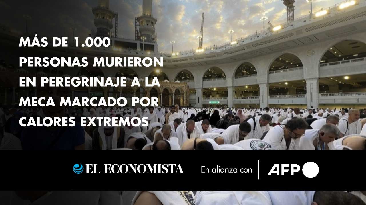 Más de 1.000 personas murieron en peregrinaje a La Meca marcado por calores extremos
