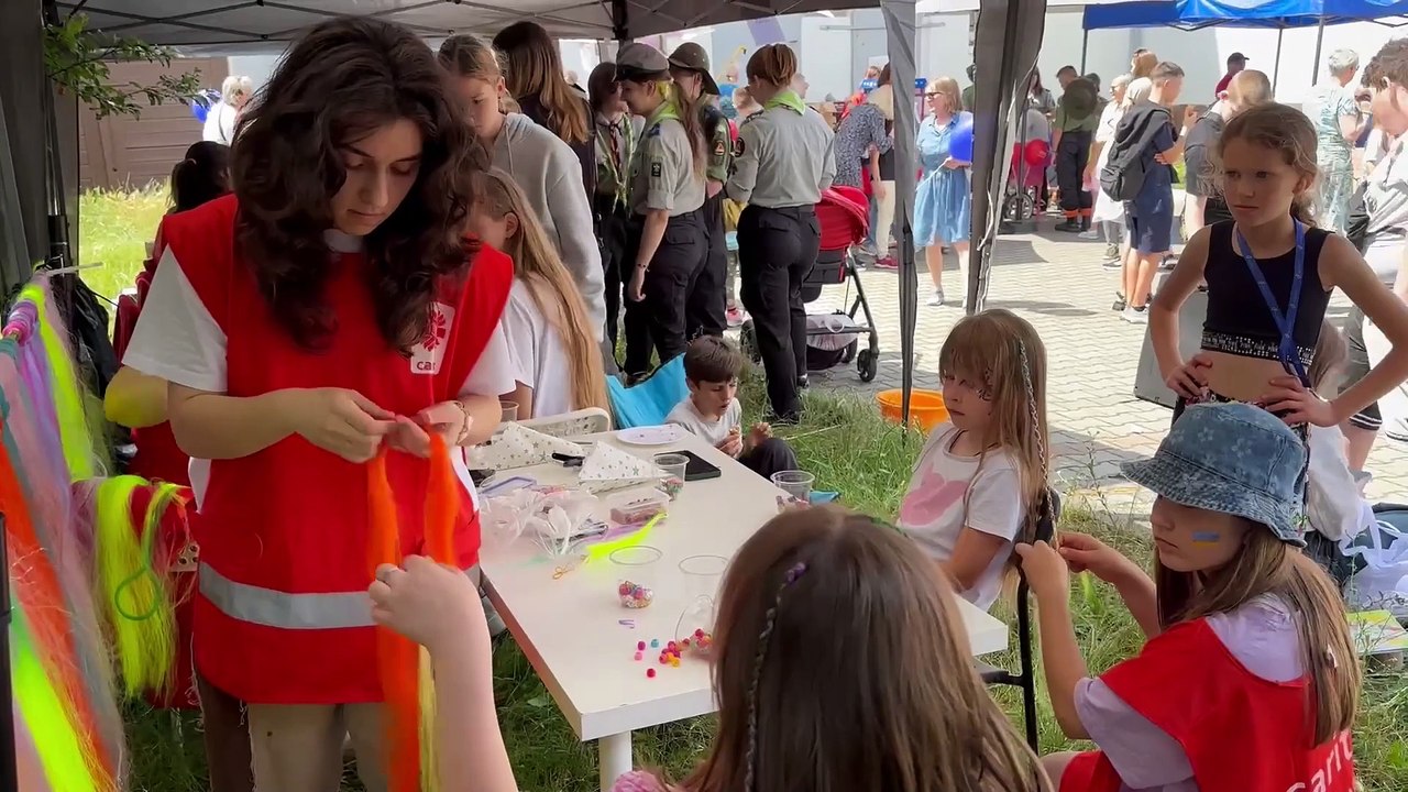 Gazeta Lubuska. Zielona Góra. Piknik w Centrum Pomocy Migrantom i Uchodźcom