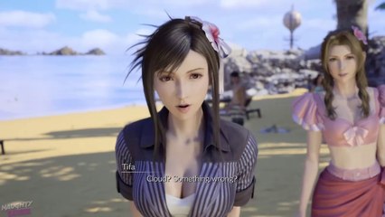 Final Fantasy VII Rebirth Tifa⧸Aerith Beach Scenes