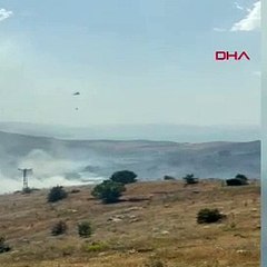 Yurdun çeşitli bölgelerinde çıkan orman yangınlarına müdahaleler devam ediyor