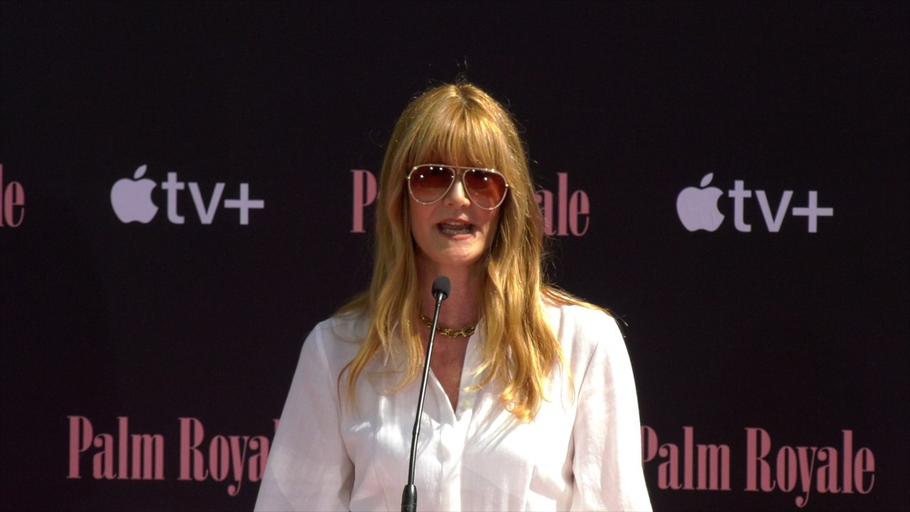 Laura Dern speech at Carol Burnett's handprint and footprint ceremony at the TCL Chinese Theatre