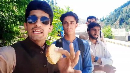 With Ali Rahman at university of swat shangla camps