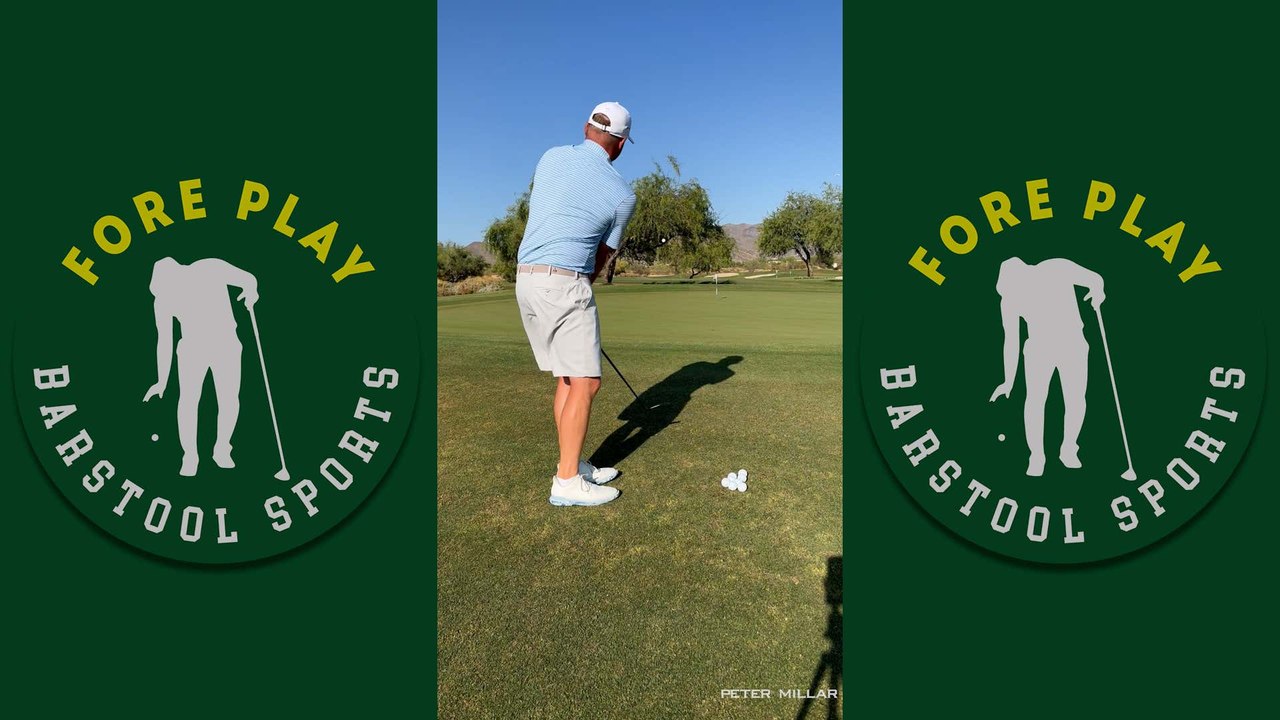 A Tough Chip Across The Green