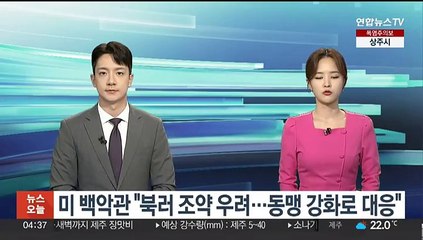미 백악관 "북러 조약 우려…동맹 강화로 대응"