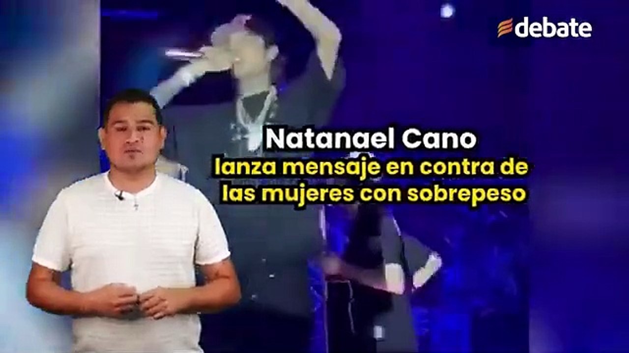 Natanael Cano lanza mensaje en contra de las mujeres con sobrepeso