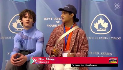 2024 BC/YT Section Super Series High Performance Pre-Novice  Men Short Program