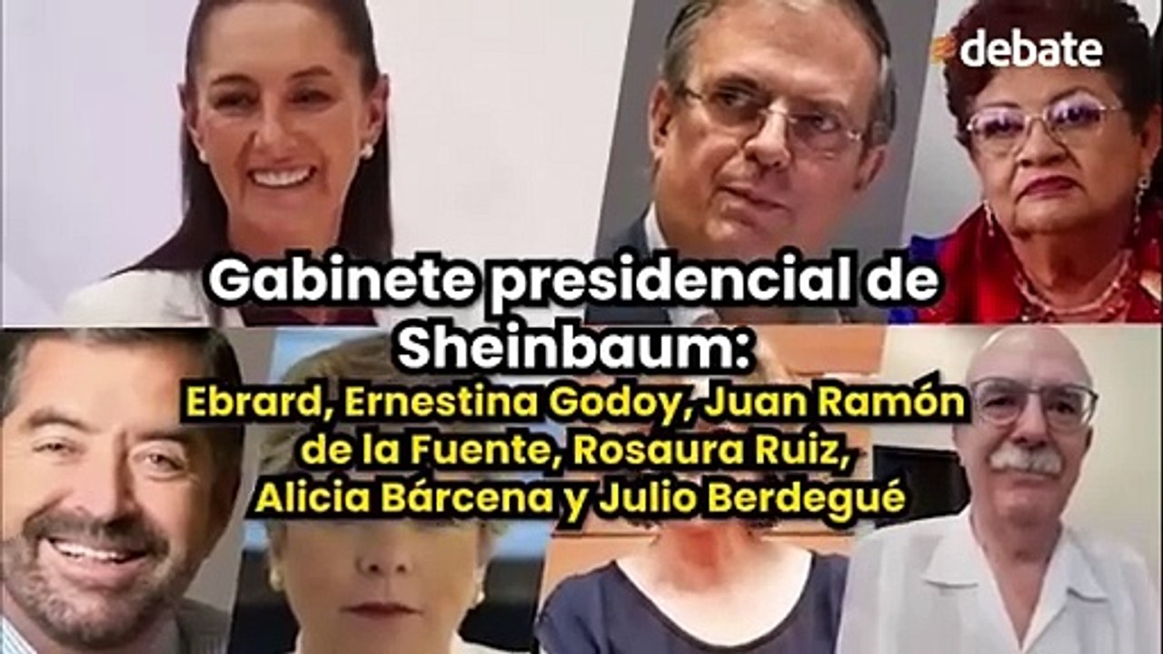 Gabinete presidencial de Claudia Sheinbaum.