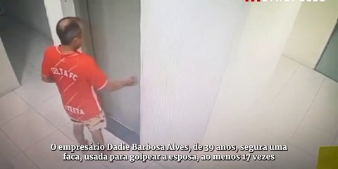 VÍDEO: Marido acusa esposa de traição, a esfaqueia 17 vezes e assume crime: "Matei"
