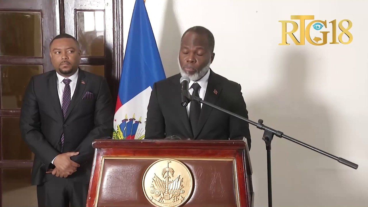 Conseiller-Président Frinel Joseph prezante bilan vizit li reyalize nan peyi Lafrans