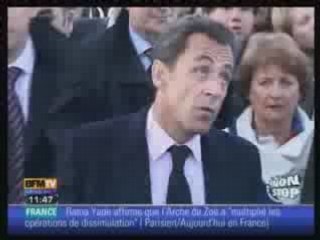 Nicolas Sarkozy et les pêcheurs...