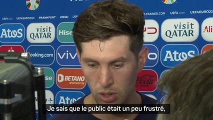 Angleterre - Stones : "Je sais que le public était un peu frustré"