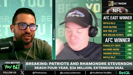 Patriots Reach Extension Deal with Rhamondre Stevenson