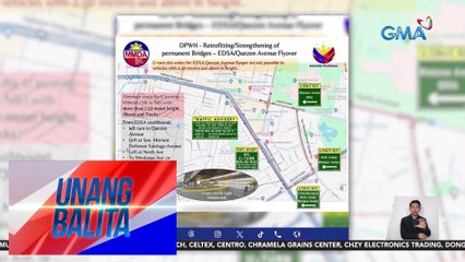 Bus, truck, at iba pang matataas na sasakyan, 'di na padaraanin sa u-turn slot sa ilalim ng Quezon Ave. flyover | Unang Balita