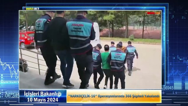 NARKOÇELİK-16 Operasyonlarında 366 Şüpheli Yakalandı