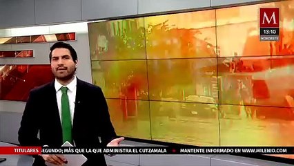 Colapsa marquesina de supermercado en La Estanzuela tras el paso de la tormenta 'Alberto'