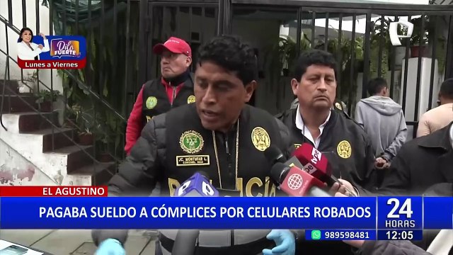 El Agustino: cae banda criminal que robaba celulares para cometer delitos informáticos