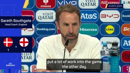 Download Video: Southgate explains surprise Kane substitution