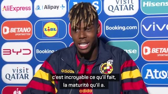 Espagne - N. Williams : À 16 ans, c'est incroyable ce que Lamine Yamal fait