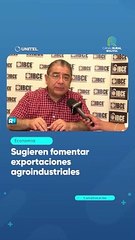 Sugieren fomentar exportaciones agroindustriales