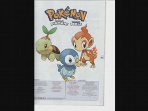 Pokémon diamant et perle musique d' intro
